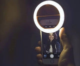 GlowUp: Portable LED Ring Light for Perfect Selfies