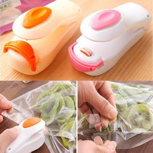 Portable Mini Sealer – Household Heat Sealing Machine for Plastic Bags | Food Saver Kitchen Gadget