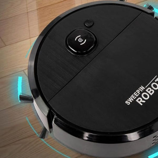 Portable Mini Wireless Smart Sweeping Robot 3-in-1 Rechargeable Vacuum Cleaner | Home & Office Mopping Machine