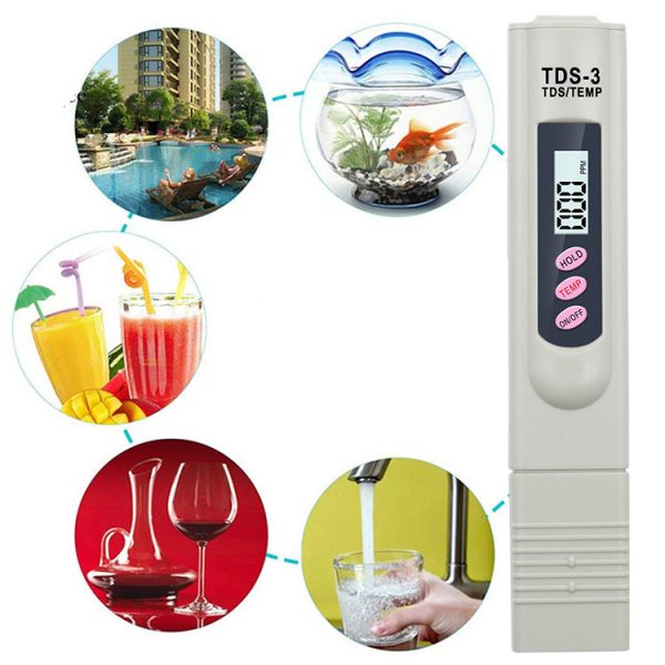 Portable Digital TDS Meter Pen | High-Precision Water Quality Purity Tester for Home & Professional Use