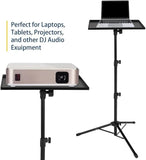 Portable Projector and Laptop Stand Table Tripod – Height Adjustable (45-120cm)