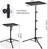 Portable Projector and Laptop Stand Table Tripod – Height Adjustable (45-120cm)