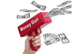 Rain Money Gun Toy | Red Paper Money Shooter Toy for Parties and Events