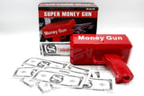 Rain Money Gun Toy | Red Paper Money Shooter Toy for Parties and Events