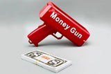 Rain Money Gun Toy | Red Paper Money Shooter Toy for Parties and Events