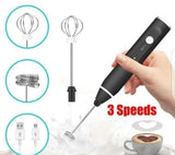 Rechargeable Electric Coffee Mixer Egg Beater