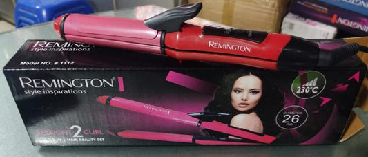 Remington 2-in-1 Hair Straightener & Curler-230°C, 26mm Diameter