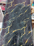 Self-Adhesive Black Gold Marble Sheet – Premium Kitchen, Furniture, and Wall Decor (60cm x 2m)