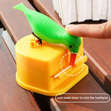 Small Bird Toothpick Container – Press Toothpick Dispenser Storage Box