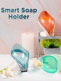 Smart Wall-Mounted Soap Holder for Kitchen & Bathroom – Durable, Random Color (1 Pc)