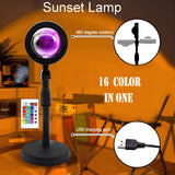 Sunset Lamp Multi-Color with Remote – Transform Your Space with Stunning Lighting