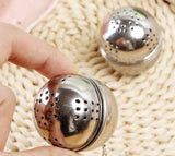 Stainless Steel Tea Ball Infuser – Loose Leaf Tea & Mulling Spices Strainer Filter