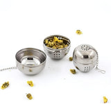 Stainless Steel Tea Ball Infuser – Loose Leaf Tea & Mulling Spices Strainer Filter