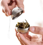 Stainless Steel Tea Ball Infuser – Loose Leaf Tea & Mulling Spices Strainer Filter