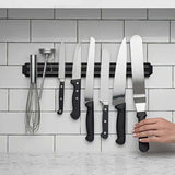 Wall-Mounted Magnetic Knife Holder – 33cm Long Kitchen Organizer