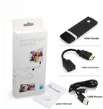 HDMI Dongle WiFi Portable Display Receiver | Wireless Screen Mirroring Adapter (Random Color)