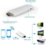 HDMI Dongle WiFi Portable Display Receiver | Wireless Screen Mirroring Adapter (Random Color)