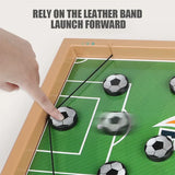 Wooden Sling Puck Game | Fast-Paced Football & Hockey Board Game for Kids & Adults